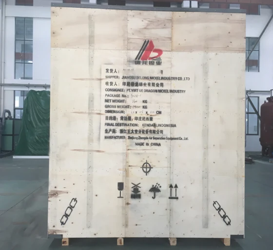 Экспортная упаковка оборудования для проекта Zhihai Chemical
